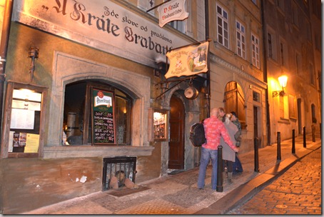 Restaurant medieval Praga